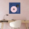 Pink Circle and Blue Square by Alisa Galitsyna Unframed Wall Canvas - iCanvas - 3 of 4