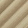 1pc 50"x18" Sun Zero Bronte Floral Jacquard 100% Blackout Rod Pocket Curtain Valance Taupe - 3 of 4