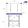 BENCMATE Pet Grooming Tool Equipped With Adjustable Armrest Large Heavy Duty Pet Grooming Station Size 42 Inches, Blue, 42.00"*23.60"*30.00" - 2 of 4