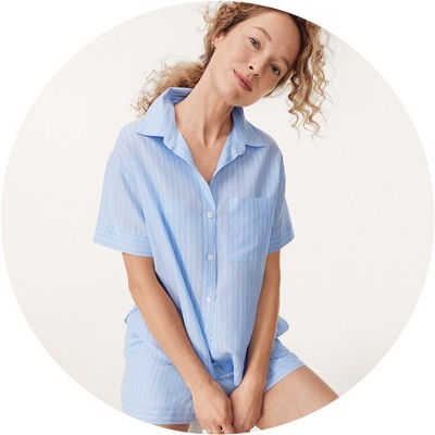 Joyspun Women's Short Sleeve T-Shirt and Joggers Pajama Set Dogs Size 2X  18W-20W