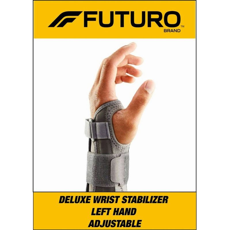 FUTURO Deluxe Wrist Stabilizer Helps Relieve Carpal Tunnel Symptoms, 4 of 10
