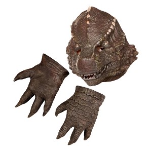 InSpirit Designs Godzilla x Kong Mask and Gloves Godzilla Adult Costume | One Size Fits Most - 1 of 4