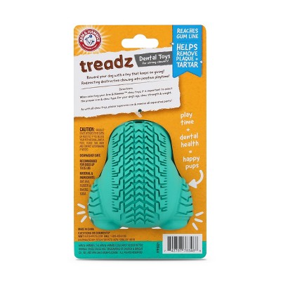 Teal Gorilla Rubber Dental Chew Toy for Dogs
