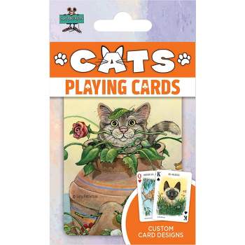 MasterPieces Officially Licensed Cats Playing Cards - 54 Card Deck for Adults