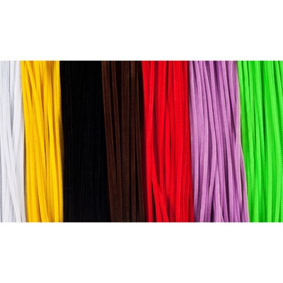 Creative Arts By Charles Leonard Chenille Stem Class Pack, 4 mm x 6 Inch, Assorted Colors, Box of 1000 (Pack of 2)