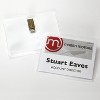 Avery Customizable Name Badge Clips, 3" x 4", White, 2 Packs, 80 Printable Inserts and Badge Holders with Clips Total (21879) - 4 of 4