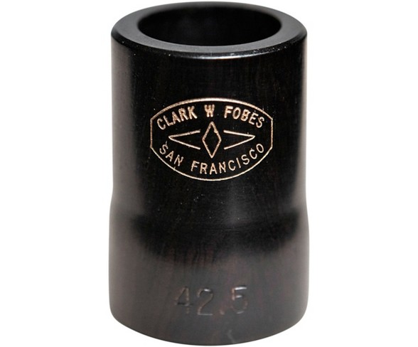 Clark W Fobes Hardwood Clarinet Barrels Eb Clarinet, 41 mm