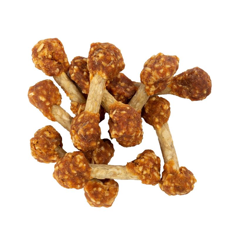 Good &#39;n&#39; Fun Dumbbell Chicken and Beef Rawhide Dog Treats - 4oz, 4 of 7