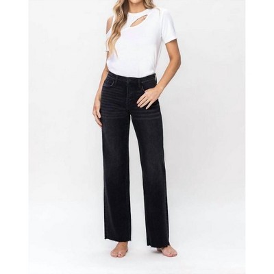 Women's High Rise Dad Jean - FLYING MONKEY