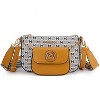 MKF Collection Ciri Crossbody Women's Double Bag Versatile, Monogram Design by Mia K - 2 of 4