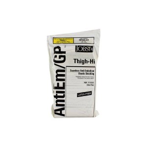 Jobst AntiEm/GP Thigh High Stockings XL Regular White - 1 of 3