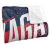 Gonzaga University Fan Zone Silky Touch Super Soft Throw Blanket 50x60 - 3 of 4