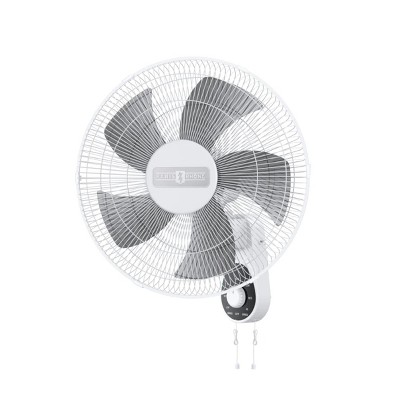 Paris Rhône 16'' High Velocity Wall Mounted Fan TF012, With 5 Blades - White