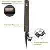 2W 48LM Landscape Pathway Light, Matte Black Integrated LED Walkway Light, Die-Cast Aluminum, ETL Listed (4-PACK) - 3 of 4