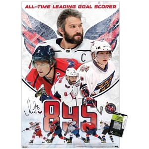 Trends International NHL Washington Capitals - Alex Ovechkin All-Time Leading Goal Scorer Unframed Wall Poster Prints - 1 of 4