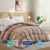 Peace Nest Ultra Soft Noiseless Down Comforter, Natural All Season Duvet Insert - 2 of 4