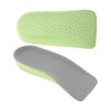 Unique Bargains Height Increase Shoe Inserts One Size Fits All White Gray 1 Pair - 4 of 4