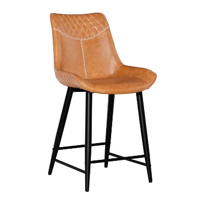 Edler Counter Height Barstool Brown - Linon