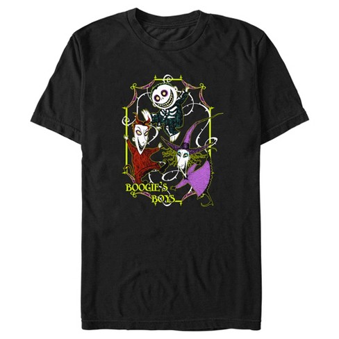 Men's The Nightmare Before Christmas Boogie's Boys Crew T-shirt - Black ...