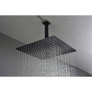 PAGED Rain Shower Head High Pressure Rainfall Showerhead with Universal Shower Head for Bathroom, Restroom - 1 of 4