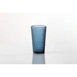 15oz 6pk Crystal Malcolm Ice Beverage Glasses Blue - Fortessa Tableware Solutions