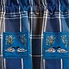 Park Designs Rainy Lake Lined Loon Patch Valance 60" x 14" - 3 of 3