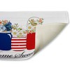 Stupell Industries Patriotic Flower Jars Printed Plush Bath Mat And Bath Rug, Design By Kim Allen, 18"X30" - 2 of 4
