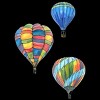 Junior's Design By Humans Colorful Aerostats By farawayart T-Shirt - 2 of 3
