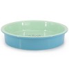 Wanda June Home by Miranda Lambert Breakfast 9 Inch Round Stoneware Pie Pan in Teal - 2 of 4