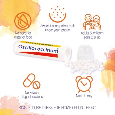 Boiron Oscillococcinum Flu-Like Symptoms, Body Aches, Headache, Fever, Chills and Fatigue 30 Doses Treatment - 30ct_7