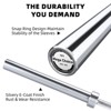 Coucheta 7 Ft Barbell Bar for Weightlifting and Powerlifting, 2 Inch Straight Bar, 1500LBS Weight Capacity Strength Training Bar for Squats,Presses - 3 of 4