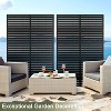 FENCY Outdoor Privacy Screen Freestanding - 3 of 4