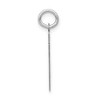 Black Bow Jewelry 14k White Gold, Jersey Collection, Small Number 31 Pendant - 2 of 4