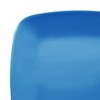 Smarty Had A Party 8.5" Blue Flat Rounded Square Disposable Plastic Buffet Plates (120 Plates) - image 2 of 3