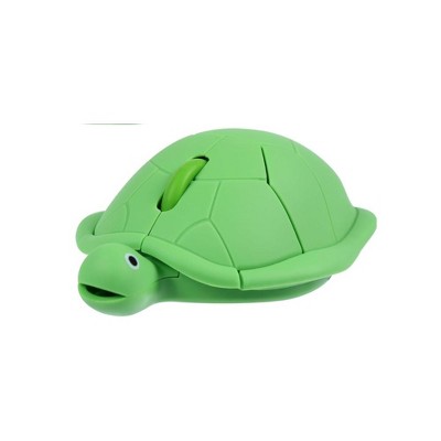 Evo Bytes Wireless Turtle-Shaped Optical Mouse
