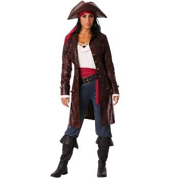 HalloweenCostumes.com Women's Plus Pretty Pirate Captain Costume