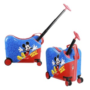 Disney Mickey Mouse 18” Toddler Ride-On Luggage - 1 of 4