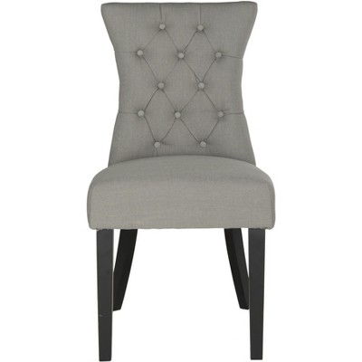 Gretchen Tufted Side Chair (Set of 2) - Granite - Safavieh