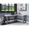 NicBex L Shaped Desk Home Office Desks Standing Desk Adjustable Height Executive Desk with 1 File Drawer for Home Office - 3 of 4