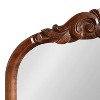 Kate & Laurel All Things Decor 24"x36" Arendahl Wood Arch Mirror - 2 of 4