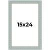 PosterPalooza | Refined Blue Picture Frame - UV Acrylic, Foam Board Backing, Hanging Hardware - 2 of 4