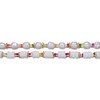 Guili 14k Yellow Gold Plated Multi Color Beads Necklace with Freshwater Pearls for Kids - image 2 of 2