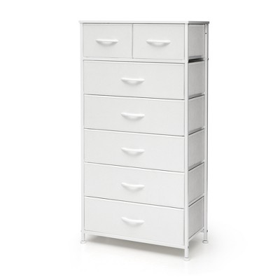 Pellebant Vertical Storage Dresser 7-drawer Chest Closet Organizer Unit for Bedroom