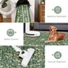 Floral Area Rugs for Living Room Washable Rug Non Slip Ultra Thin Boho Flower Indoor Floor Carpet for Girls Room Nursery Playroom - 3 of 4