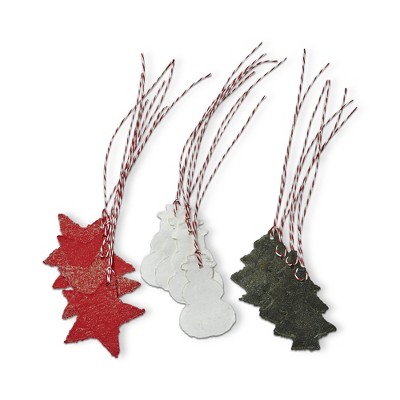 tag Handmade Paper Holiday Gift Tag Set Of 12