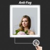 ACEPANO 32 in. H Tempered Glass Decorative Wall Mirrors with Anti-Fog Function-Silver - 4 of 4