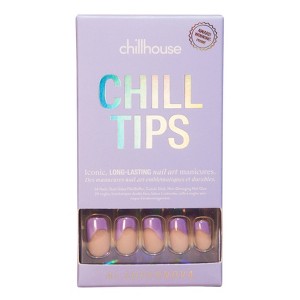 Chillhouse Chill Tips Press-On Fake Nails - AI Supernova - 24ct - 1 of 4