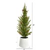 HomeStock  1.6 ft. Artificial Pine Tree in Planter for Indoor/Outdoor - 2 of 4