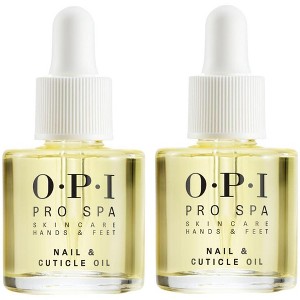 OPI Pro Spa Skincare Hands & Feet Nail & Cuticle Oil (PACK OF 2) 0.29 oz | Helps protect, replenish and strengthen cuticles - 1 of 4