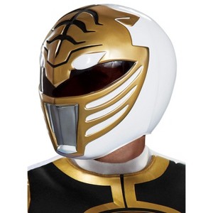 Power Rangers White Ranger Adult Helmet - 1 of 1